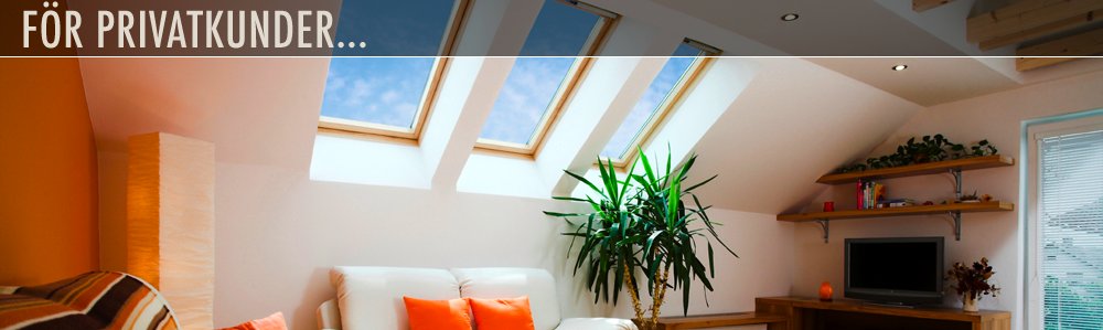 Attic Lit by Three Roof Windows